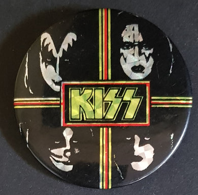 Kiss - 1970's Badge