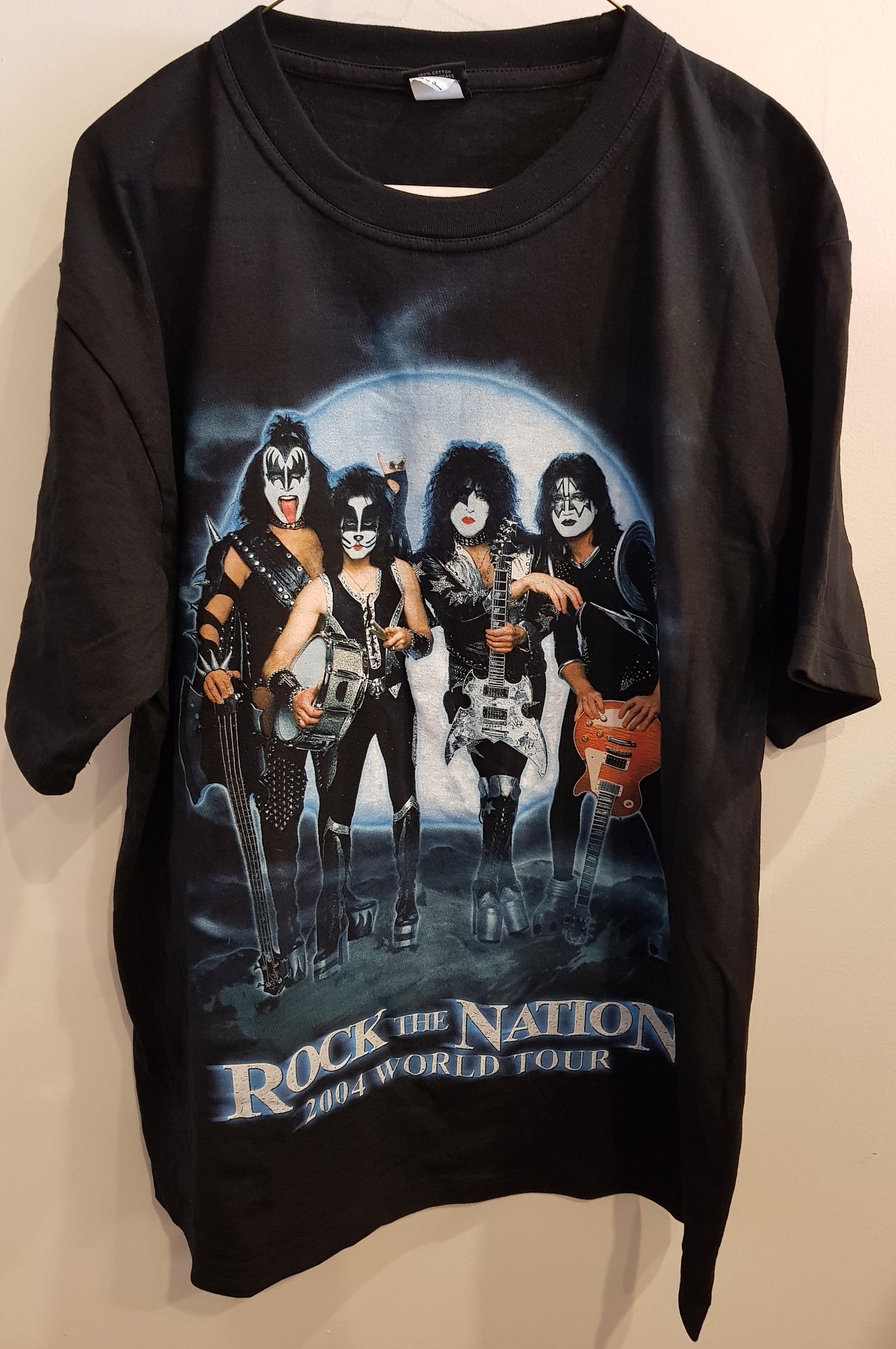 Kiss Rock The Nation 2004 Tour Shirt XL | eBay