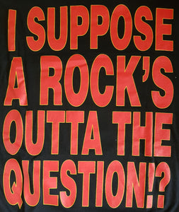 Def Leppard - I Suppose A Rock's Outta The Question