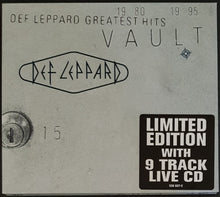 Load image into Gallery viewer, Def Leppard - Vault: Def Leppard Greatest Hits 1980-1995