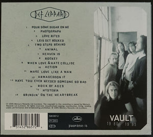 Def Leppard - Vault: Def Leppard Greatest Hits 1980-1995