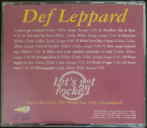 Def Leppard - Let's Get Rocked