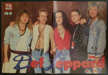 Load image into Gallery viewer, Def Leppard - TV Week Pin-Up