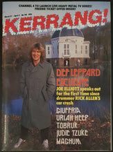 Load image into Gallery viewer, Def Leppard - Kerrang! No 90 March 21 1985