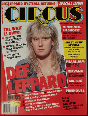 Def Leppard - Circus May 31, 1992