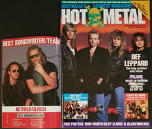 Load image into Gallery viewer, Def Leppard - Hot Metal Issue 37 March 1992
