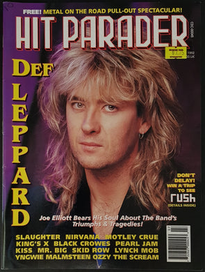 Def Leppard - Hit Parader No.334 July 1992