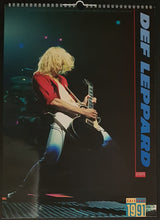 Load image into Gallery viewer, Def Leppard - 1991 Calendar