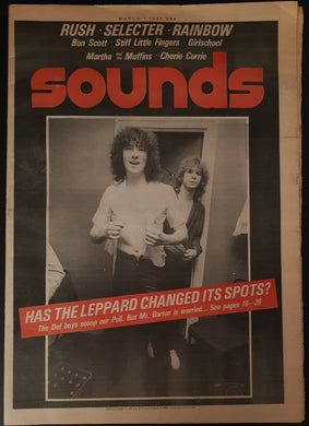 Def Leppard - Sounds March 1 1980