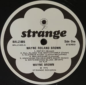 Brown, Wayne Roland - Wayne Brown