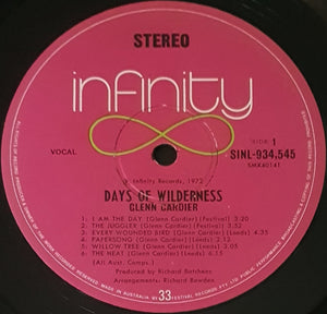 Glenn Cardier - Days Of Wilderness