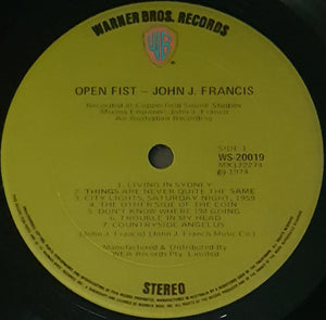 Francis, John J. - Open Fist