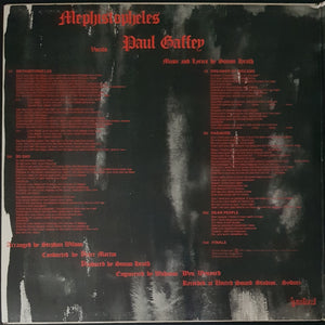 Paul Gaffey - Mephistopheles