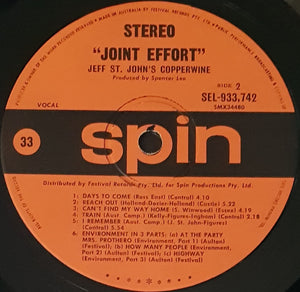 St.John, Jeff ( Copperwine)- Joint Effort