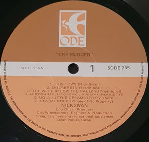 Swan, Nick - Cry Murder