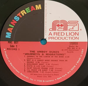 Amboy Dukes - Journeys And Migrations