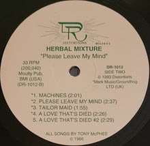 Load image into Gallery viewer, Herbal Mixture- Herbal Mixture Featuring Tony McPhee. Please Leave My Mind
