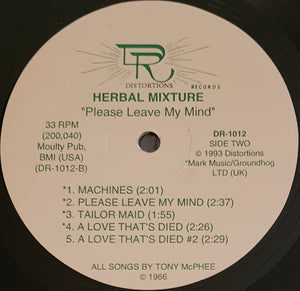 Herbal Mixture- Herbal Mixture Featuring Tony McPhee. Please Leave My Mind