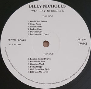 Billy Nicholls - Would You Believe