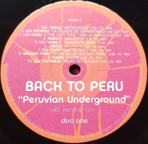V/A - Back To Peru