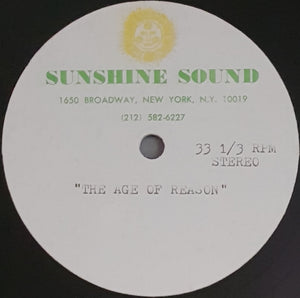 John Farnham - The Age Of Reason - Acetate