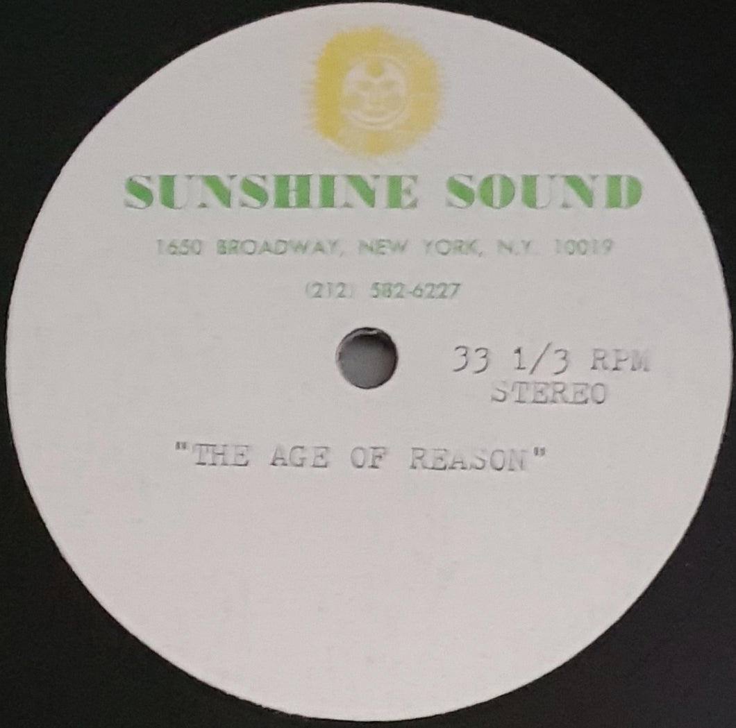 John Farnham - The Age Of Reason - Acetate
