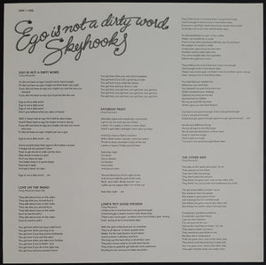 Skyhooks - Ego Is Not A Dirty Word