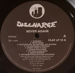 Discharge - Never Again