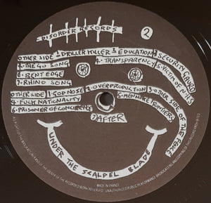 Disorder - Under The Scalple Blade