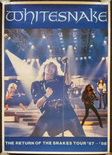 Load image into Gallery viewer, Whitesnake - The Return Of The Snakes Tour ‘88 ‘89