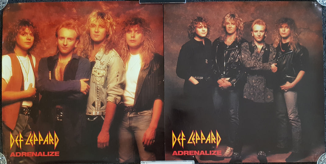 Def Leppard - Adrenalize - Set of 2