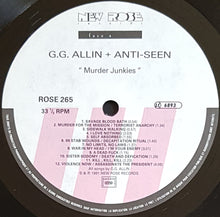 Load image into Gallery viewer, G.G. Allin + Anti-Seen - Murder Junkies