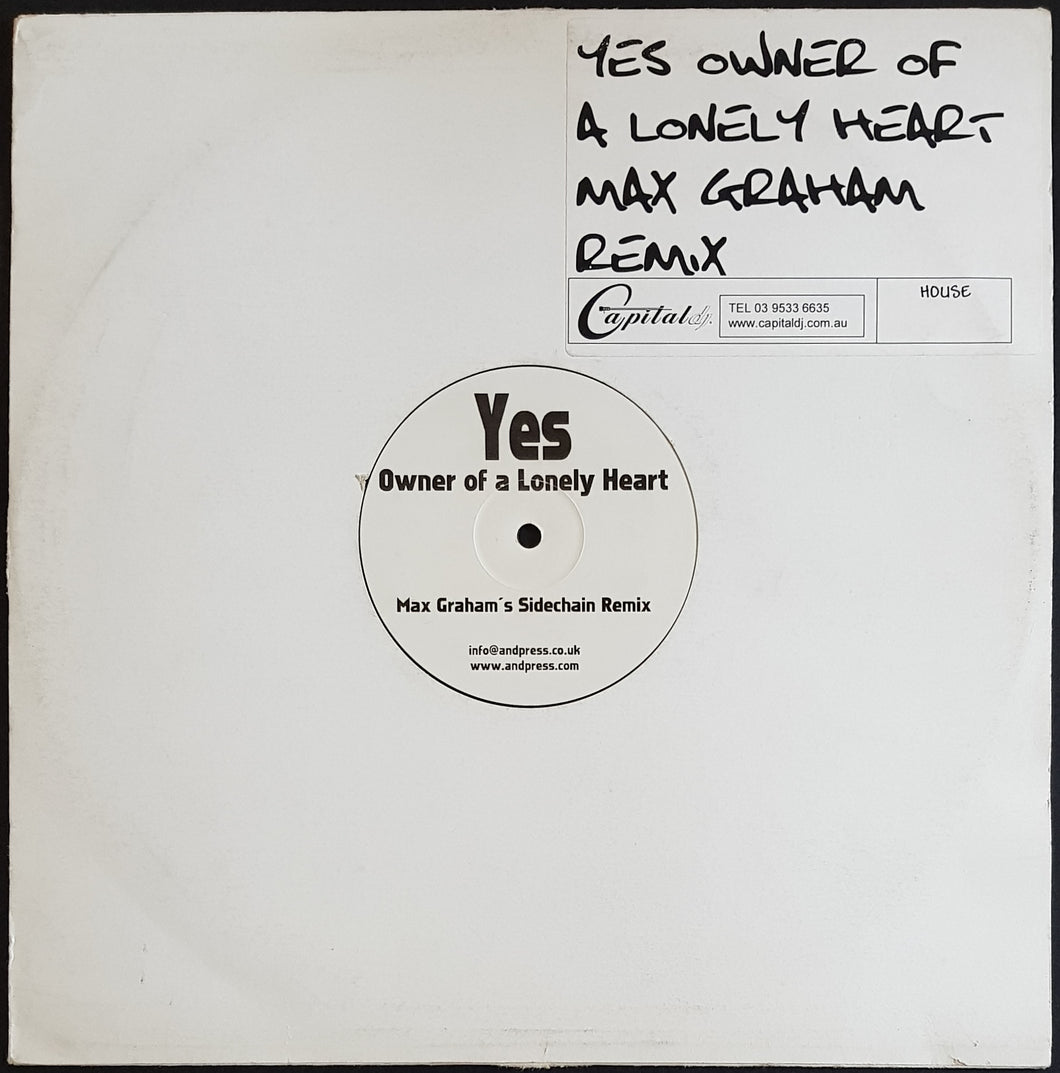 Yes - Owner Of A Lonely Heart - Max Graham's Sidechain Remix