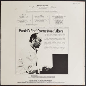 Henry Mancini - His Piano, Orchestra & Chorus - Mancini Country