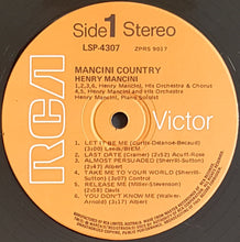 Load image into Gallery viewer, Henry Mancini - His Piano, Orchestra &amp; Chorus - Mancini Country