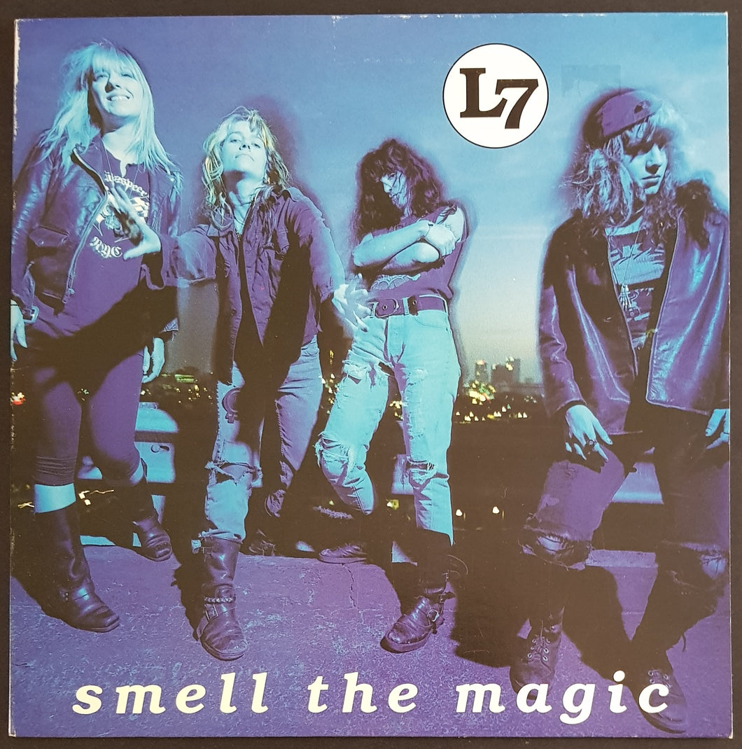 L7 - Smell The Magic -  Blue Vinyl