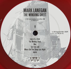 Mark Lanegan (Screaming Trees)- The Winding Sheet - Red Vinyl