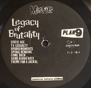 Misfits - Legacy Of Brutality