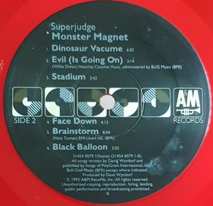 Monster Magnet - Superjudge - Red Vinyl