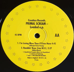 Primal Scream - Loaded E.P.