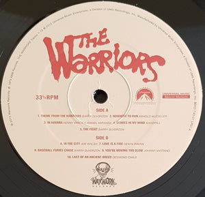 O.S.T. - The Warriors (Music From The Motion Picture)