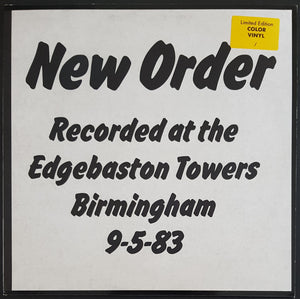 New Order - Edgebaston Towers