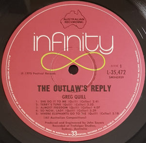 Greg Quill - The Outlaw's Reply