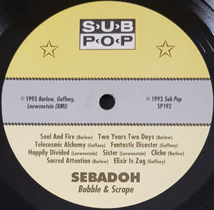 Sebadoh - Bubble & Scrape w. Bonus 7" EP