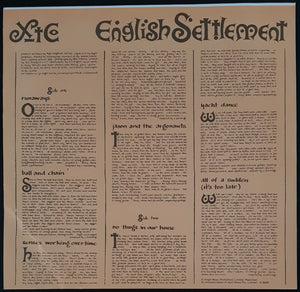 XTC - English Settlement - White Label Promo