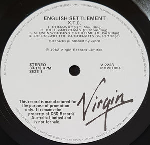 XTC - English Settlement - White Label Promo