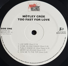Load image into Gallery viewer, Motley Crue - Too Fast For Love