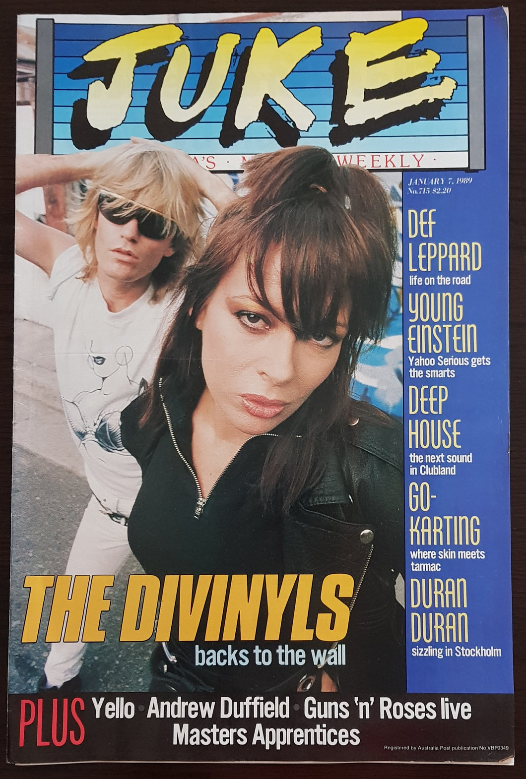 Divinyls - Juke January 7, 1989. Issue No.715