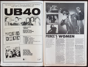 Prince - Juke January 14, 1989. Issue No.716