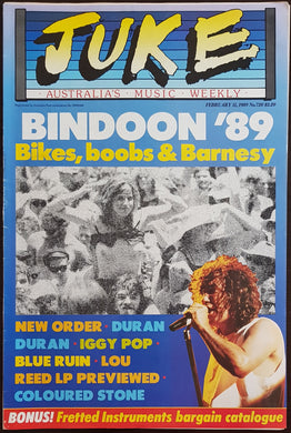 Jimmy Barnes - Juke February 11, 1989. Issue No.720